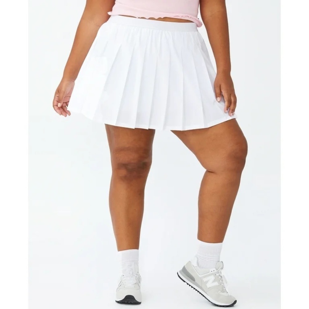 NEW Cotton On White Tennis Skirt